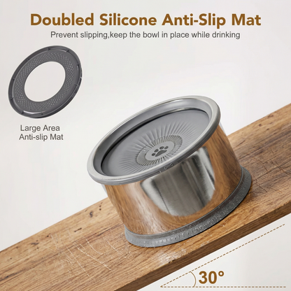 No-Spill Dog Water Bowl